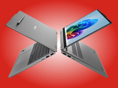 L'IdeaPad 5 2-en-1 14Q8Y11 peut stocker magnétiquement son stylo linéaire à l'arrière.