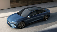 L'ET7 est équipée d'une batterie de 150 kWh qui permet de parcourir plus de 620 kilomètres en une seule charge (image : NIO)