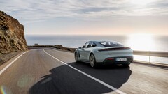 La Porsche Taycan 2025 fait partie des modèles rappelés. (Source : Porsche)