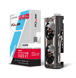 En test : la Sapphire Pulse Radeon RX 5600 XT. Modèle de test fourni par AMD Allemagne.