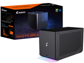 Les nouvelles boîtes de jeu AORUS de Gigabyte sont les premiers eGPU refroidis à l'eau. (Source de l'image : Gigabyte)