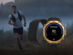Une nouvelle version de l'application Zepp pour Android prend en charge BioCharge (Helio Strap et T-Rex 3 Pro illustrés). (Source de l'image : Amazfit, édité)