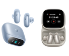 Images des Soundcore Liberty 5 Pro et Liberty 5 Pro Max sur fond blanc.