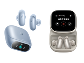 Images des Soundcore Liberty 5 Pro et Liberty 5 Pro Max sur fond blanc.