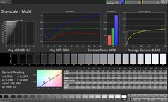 CalMAN Niveaux de gris