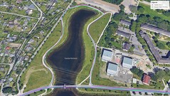 Route d'essai GNSS : Tour du lac
