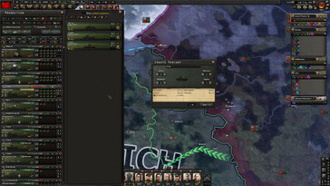 En photo : Capture d'écran de Hearts of Iron IV.