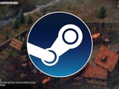 Une image représentant le logo Steam et le jeu Thronebreaker : The Witcher Tales, actuellement à -80 %.