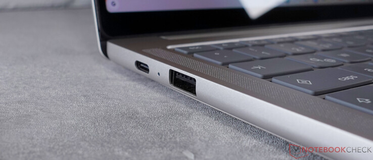 USB-C (PD et DP), USB-A 3.1 Gen 1