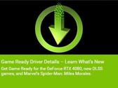 NVIDIA GeForce Game Ready Driver 526.98 - Quoi de neuf (Source : GeForce Experience app)
