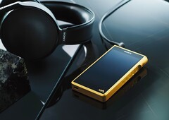 Le Walkman NW-WM1ZM2 coûte plus du double de sa sœur non dorée. (Image source : Sony)