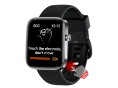 La smartwatch North Edge ECG est répertoriée comme ayant des moniteurs de fréquence cardiaque, de pression sanguine et de niveau d'oxygène dans le sang. (Image source : North Edge)