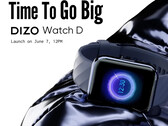 La DIZO Watch D est dotée d'un écran de 1,8 pouce, entre autres caractéristiques. (Image : DIZO)