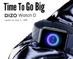 La DIZO Watch D est dotée d&#039;un écran de 1,8 pouce, entre autres caractéristiques. (Image : DIZO)