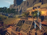 Une image représentant un bâtiment dans « Survival : Fountain of Youth », actuellement en vente sur Steam.