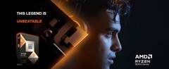 Les Ryzen 9950X3D et Ryzen 9900X3D sont les dernières nouveautés de la famille de processeurs de la série 9000 (Image source : AMD)