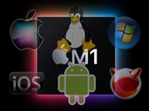 Imaginez une tablette exécutant Android sur des puces ARM qui utilisent l'architecture M1.