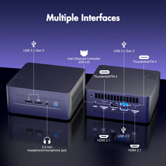 Une multitude d'interfaces pour une connectivité sans entrave