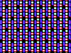 Matrice de sous-pixels