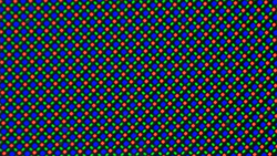 Disposition des sous-pixels
