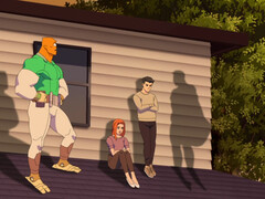 Les ombres menaçantes des conflits de science-fiction qui définiront le reste de la série cessent d'être des ombres ici.