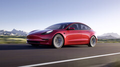 La hausse des taux d&#039;intérêt affecte le prix de la Model 3 (image : Tesla)
