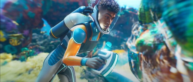 Capture d'écran du teaser de Subnautica 2 (Image Source : Subnautica 2 on YouTube)