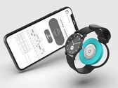 Le lecteur de glycémie (BG) Afon peut être utilisé avec ou sans smartwatch. (Image source : Afon - édité)