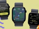 Apple Les utilisateurs de montres peuvent télécharger les nouvelles mises à jour des applications Strava et Komoot. (Source de l'image : Komoot via Strava)