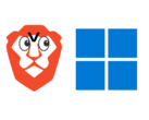 Brave bloque par défaut une fonctionnalité clé de Windows 11. (Source de l'image : logo Brave et logo Windows 11, avec modifications)
