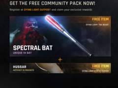 Une capture d&#039;écran de Dying Light : The Beast présentant la chauve-souris spectrale et la machette artefact de hussard (source d&#039;image : Techland)
