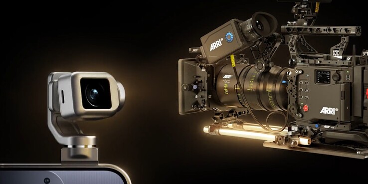 Le Robot Phone Honor produit des vidéos avec l'esthétique cinématographique propre à ARRI grâce à ARRI Image Science.