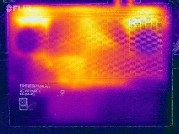 Test de résistance aux températures de surface (face supérieure)