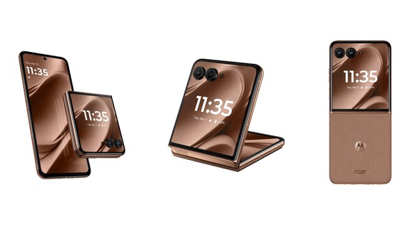 Le Motorola Razr 50 Ultra, couleur Pantone de l'année 2025. (Source de l'image : Motorola)