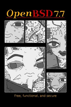 OpenBSD 7.7 est maintenant disponible avec de nombreuses améliorations (Source de l'image : OpenBSD)