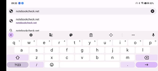 Gboard est le clavier par défaut