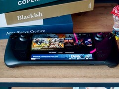 Un appareil Steam Deck posé sur une table (Source de l'image : Georgiy Lyamin via Unsplash)