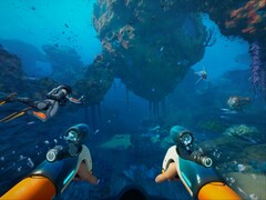 Subnautica 2 proposera un mode de jeu coopératif et les joueurs pourront choisir de jouer en solo ou avec un ami. (Source de l'image : Steam)
