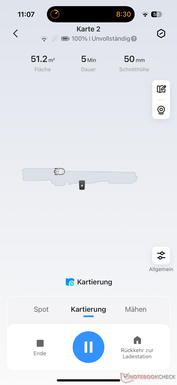 Pendant la cartographie