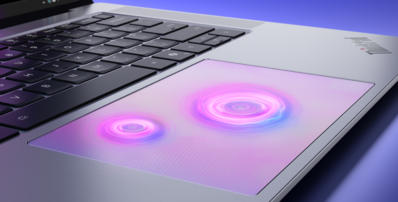 Lenovo ThinkPad X9-15p Aura Edition : Pavé tactile haptique (source de l'image : Lenovo)