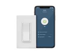 Leviton a lancé de nouveaux produits Decora Smart home, dont l'interrupteur et le gradateur No-Neutral. (Image source : Leviton)