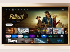 Amazon Ember Artline TV avec cadre en bois.