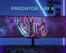 Le Predator X49 X semble partager la même dalle QD-OLED Gen 2 que les récents modèles RedMagic et Philips Evnia. (Source de l'image : Acer)