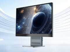 L'AideaONE R27 vu de l'avant avec ses haut-parleurs visibles.