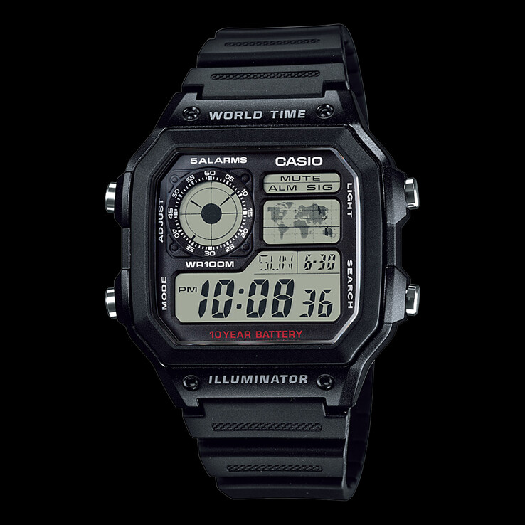 Le Casio AE-1200WH-1AV...