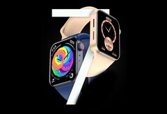 La soi-disant Smartwatch Series 7 d&#039;Aifeec ressemble étrangement aux photos de la Watch Series 7 de Apple qui ont été divulguées (Image : Aifeec)
