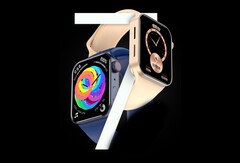 La soi-disant Smartwatch Series 7 d'Aifeec ressemble étrangement aux photos de la Watch Series 7 de Apple qui ont été divulguées (Image : Aifeec)
