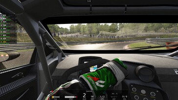 Sur la photo : une capture d'écran du jeu Assetto Corsa.