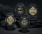 Casio a lancé de nouvelles G-Shocks noires et dorées (photo) aux États-Unis. (Source de l'image : Casio)