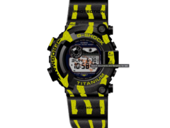 Un rendu possible de la montre Casio Frogman GW-8200TPF Poison Dart Frog. (Source de l&#039;image : Kosutasu300 via Instagram)